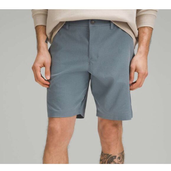 Men Lululemon ABC Classic-Fit Short 9" *WovenAir in Belgian Blue Size 36 - Picture 1 of 10